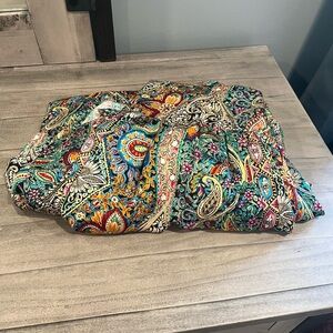 Hanna Convertible Maxi Skirt - Bright Paisley - L